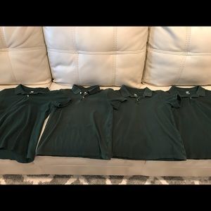 Forest Green Uniform Polo Bundle- Size 8